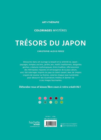 Omalovánka - Trésors du Japon
