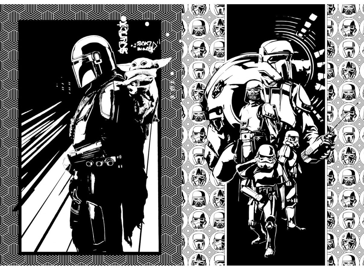 Omalovánka - The Mandalorian & Grogu
