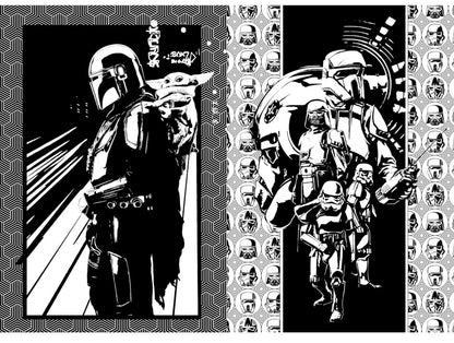 Omalovánka - The Mandalorian & Grogu