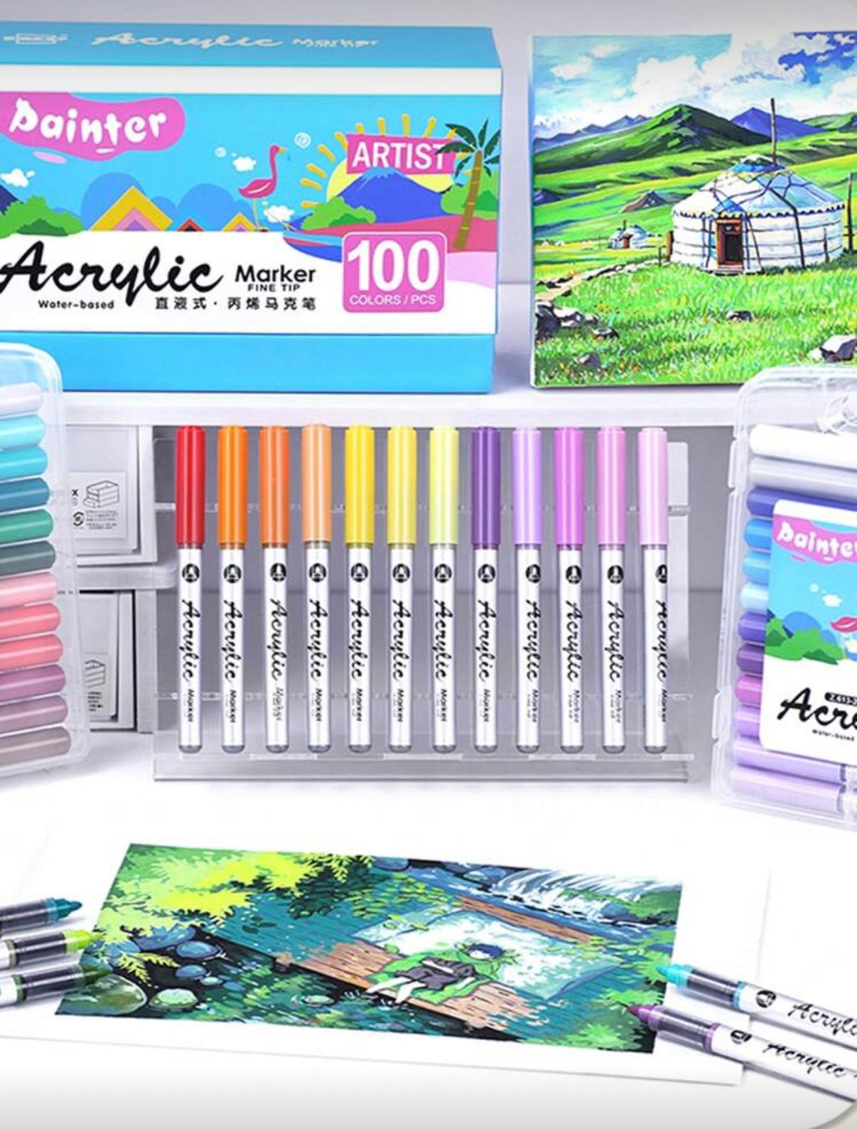 Akrylové fixy Zibeef 100