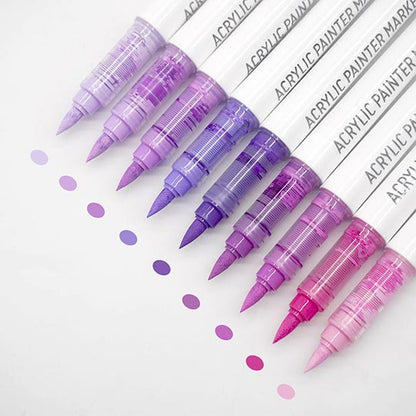 Akrylové fixy Languo – Purple