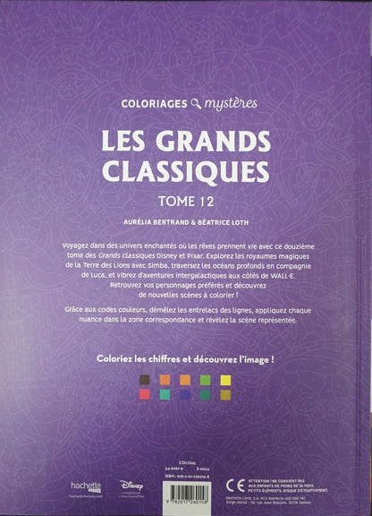 Omalovánka - Les Grands classiques Tome 12