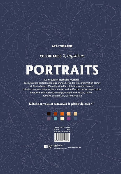 Disney coloring book - Portraits