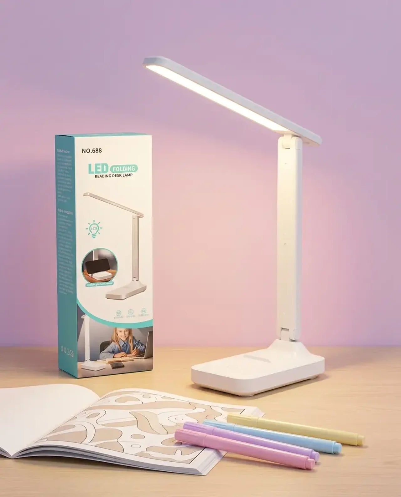 LED lampa (na baterii dobíjecí)