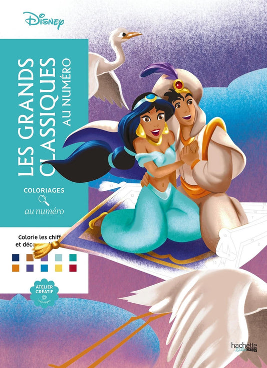 Pro děti * COLORIAGES AU NUMÉRO DISNEY - LES GRANDS CLASSIQUES