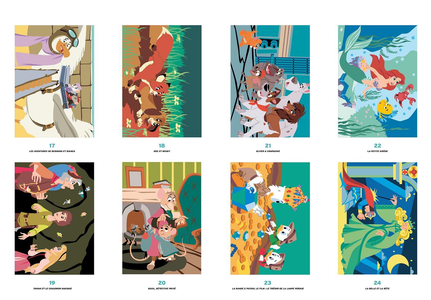 Pro děti * COLORIAGES AU NUMÉRO DISNEY - LES GRANDS CLASSIQUES