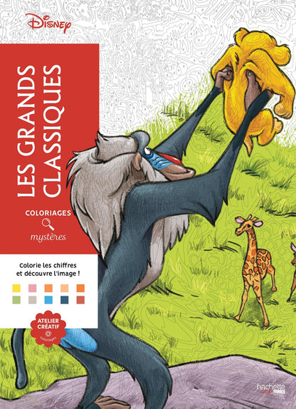 DISNEY OMALOVÁNKY - LES GRANDS CLASSIQUES