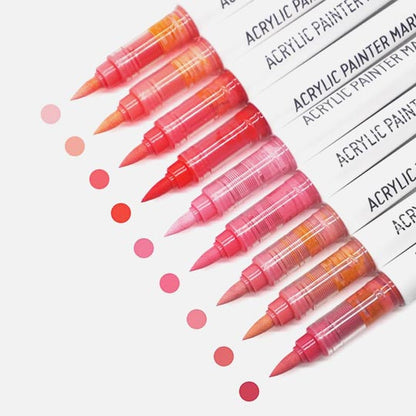 Akrylové fixy Languo – Lip gloss red